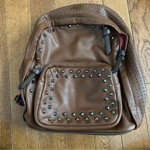 Studded mini backpack